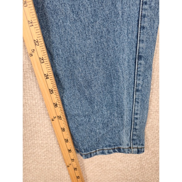 Esprit Vintage Women's High Waisted Straight Leg Jeans Blue Medium Wash Size 26 - Picture 7 of 11